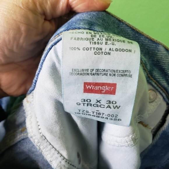 Wrangler Men's Blue Graphic Naruto Custom Straight Leg Pants Sz 30x30 - Picture 4 of 11